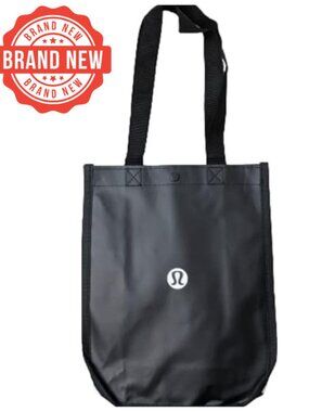 Lululemon New White Shopping Lunch Gym Tote Bag Yoga Dance Tennis Golf Gym